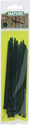 Nature Kabelbinder 15cm groen 25st - afbeelding 2