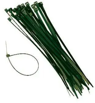 Nature Kabelbinder 15cm groen 25st - afbeelding 1