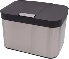 Nature keukencompostbak rvs 25.3x18.8x17cm - afbeelding 2