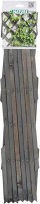 Nature Klimrek Hout 150x150cm Antraciet - afbeelding 3