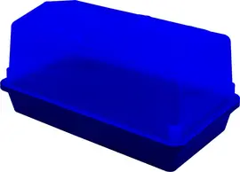 Nature Mini-Kweekbak Antraciet 17x32x18cm - afbeelding 2