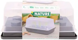 Nature Mini-Kweekbak Antraciet 17x32x18cm - afbeelding 1