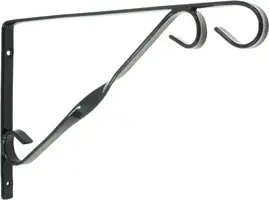 Nature Muurhaak groen h18.5b30cm