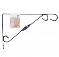 Nature Muurhaak zwart h18.5b30cm - afbeelding 4