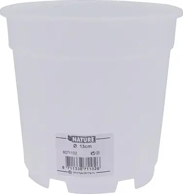 Nature Orchideeënpot Ø 13 cm transparant 1l - afbeelding 2