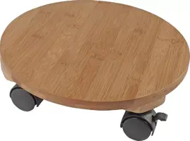 Nature Planttrolley bamboe h7.5xd30cm - afbeelding 1