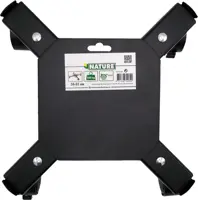 Nature planttrolley metaal 34-51cm zwart - afbeelding 2