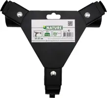Nature planttrolley metaal verstelbaar 27-37cm zwart - afbeelding 2
