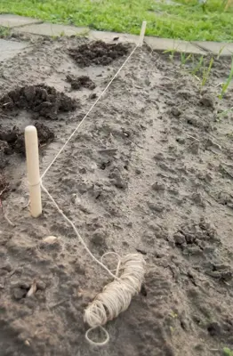 Nature Pootlijnset met 2 houten stokken en 20m touw. - afbeelding 4