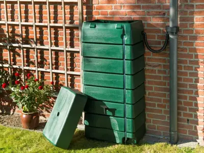 Nature Regentank 320 liter kunststof groen - afbeelding 4