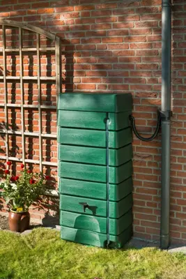 Nature Regentank 320 liter kunststof groen - afbeelding 5