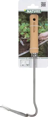 Nature schoffel met houten handvat h12.5cm - afbeelding 1