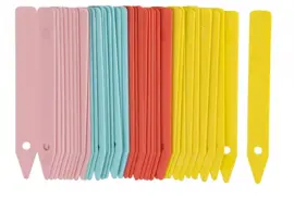 Nature Steeketiketten 10 cm hoog 40 stuks - afbeelding 1