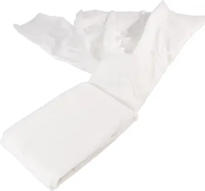 Nature Winterafdekhoes wit koord h75b48cm - afbeelding 1
