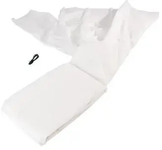 Nature Winterafdekhoes wit koord h75b48cm - afbeelding 1