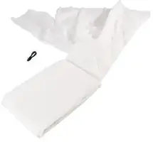 Nature Winterafdekhoes wit koord h75b48cm - afbeelding 1