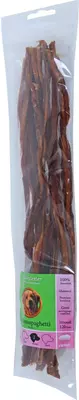 Natuurlijke snack varken zak varkensspaghetti 35 cm 120 gram