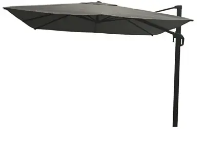 Nesling zweefparasol coolfit 300x300cm antraciet - afbeelding 1