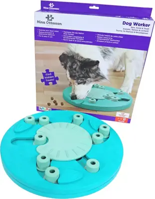 Nina Ottosson hondenspel dog worker composite - afbeelding 4