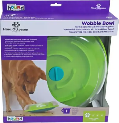 Nina Ottosson hondenspel wobble bowl - afbeelding 1