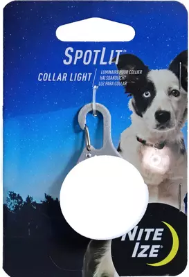 Nite-Ize Spot Lit safety light rond, wit - afbeelding 2