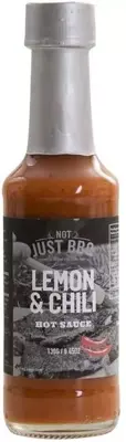 Not Just BBQ Lemon & chili hot sauce 130g