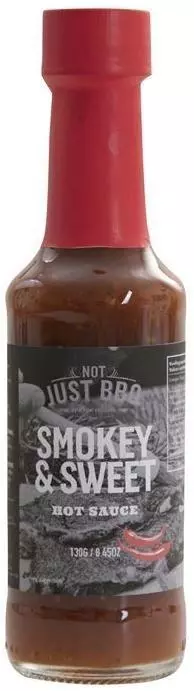 Not Just BBQ Smokey & sweet hot sauce 130g kopen?
