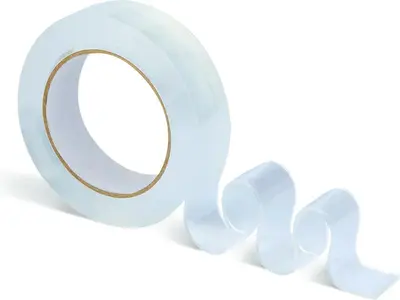 Noviplast Nano Tape – Transparant – 3 meter – Dubbelzijdig & herbruikbaar
