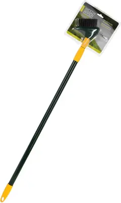Noviplast - Weedy Wiper – Onkruidverwijderaar met verstelbare steel (tot 140 cm) en staalborstel  - afbeelding 1