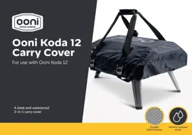 Ooni draagtas en hoes voor pizzaoven Koda 12 - afbeelding 2