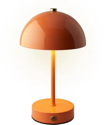 oplaadbare tafellamp d15h25 bruin - afbeelding 5