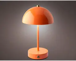 oplaadbare tafellamp d15h25 bruin - afbeelding 2