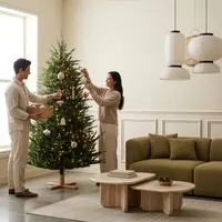 Our Nordic Christmas Arkansas kunstkerstboom groen 213cm, 450 lampjes - afbeelding 8