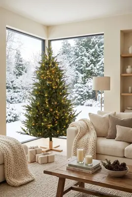 Our Nordic Christmas Arkansas kunstkerstboom groen 213cm, 450 lampjes - afbeelding 7