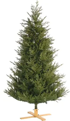 Our Nordic Christmas Arkansas kunstkerstboom houten voet groen 213cm - afbeelding 1