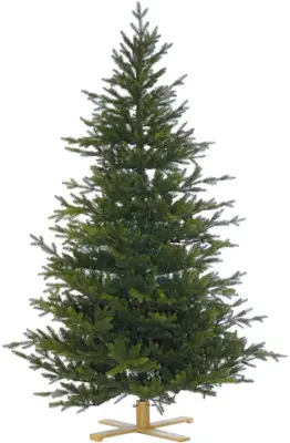 Our Nordic Christmas Göteborg grote kunstkerstboom met houten voet 274cm groen - afbeelding 1