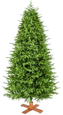 Our Nordic Christmas Helsinki kunstkerstboom met houten voet 228 cm - afbeelding 1