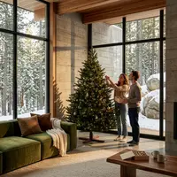 Our Nordic Christmas Kentucky Deluxe grote kunstkerstboom groen 243cm, 1050 lampjes - afbeelding 4