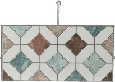 Outdoor Living by Decoris balkontafel marrakech 29x58cm lichtgrijs - afbeelding 3