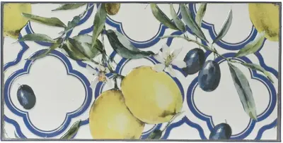 Outdoor Living by Decoris balkontafel sorrento 29x58cm blauw - afbeelding 3