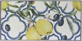 Outdoor Living by Decoris balkontafel sorrento 29x58cm blauw - afbeelding 3