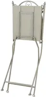 Outdoor Living by Decoris bistrostoel marrakech lichtgrijs - afbeelding 2