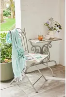 Outdoor Living by Decoris bistrostoel marrakech lichtgrijs - afbeelding 4