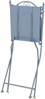 Outdoor Living by Decoris bistrostoel sorrento blauw - afbeelding 2