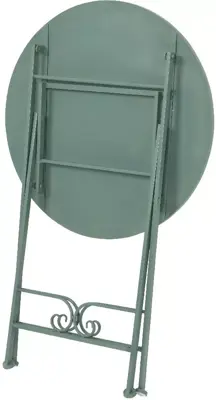 Outdoor Living by Decoris bistrotafel cancun 60x76cm groen - afbeelding 2