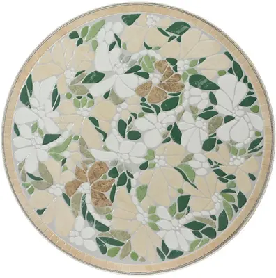 Outdoor Living by Decoris bistrotafel geneva 60x76cm creme - afbeelding 3