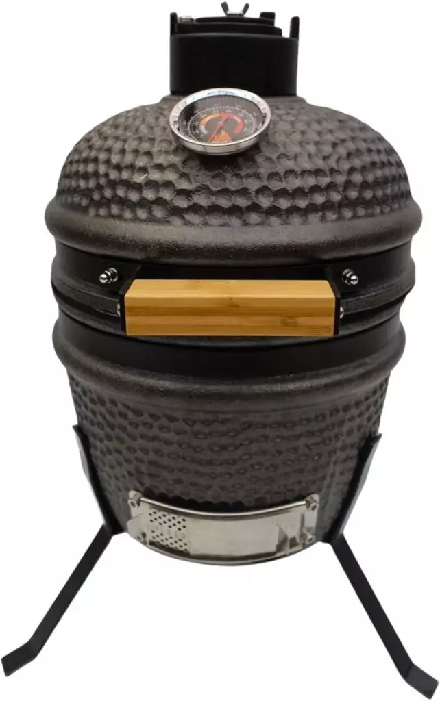 Keizer Eeuwigdurend bevind zich Own Grill 13 inch keramische kamado barbecue mini zwart kopen? -  Tuincentrum Osdorp