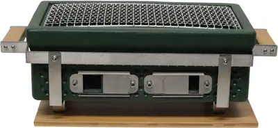 Own Grill hibachi grill groen - afbeelding 3