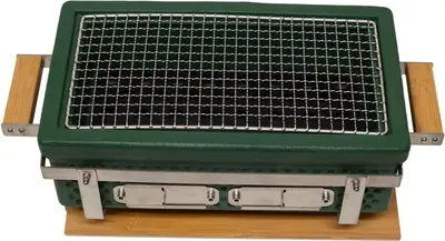 Own Grill hibachi grill Yaniniku groen - afbeelding 2
