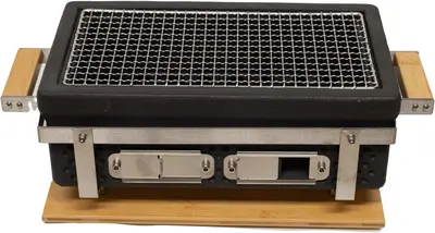 Own Grill hibachi grill Yaniniku zwart - afbeelding 2